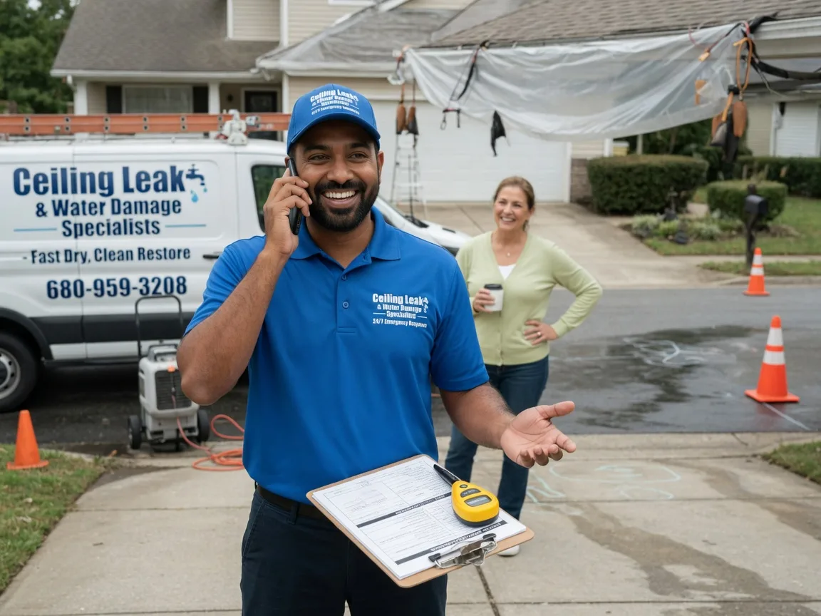 Ceiling Leak Cleanup Touchet, WA FAQs